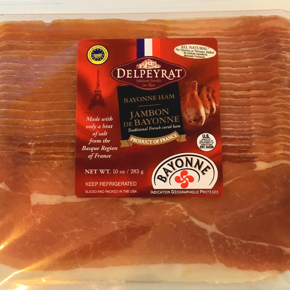 French Cured Bayonne Ham, 10 Oz, 8 Count