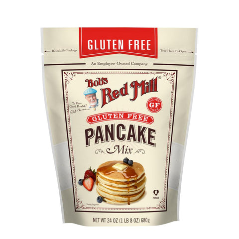Gluten Free Pancake Mix, 4/24 oz
