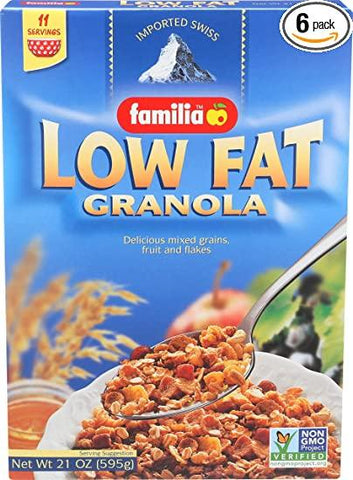 Low Fat Granola, 6/21 oz