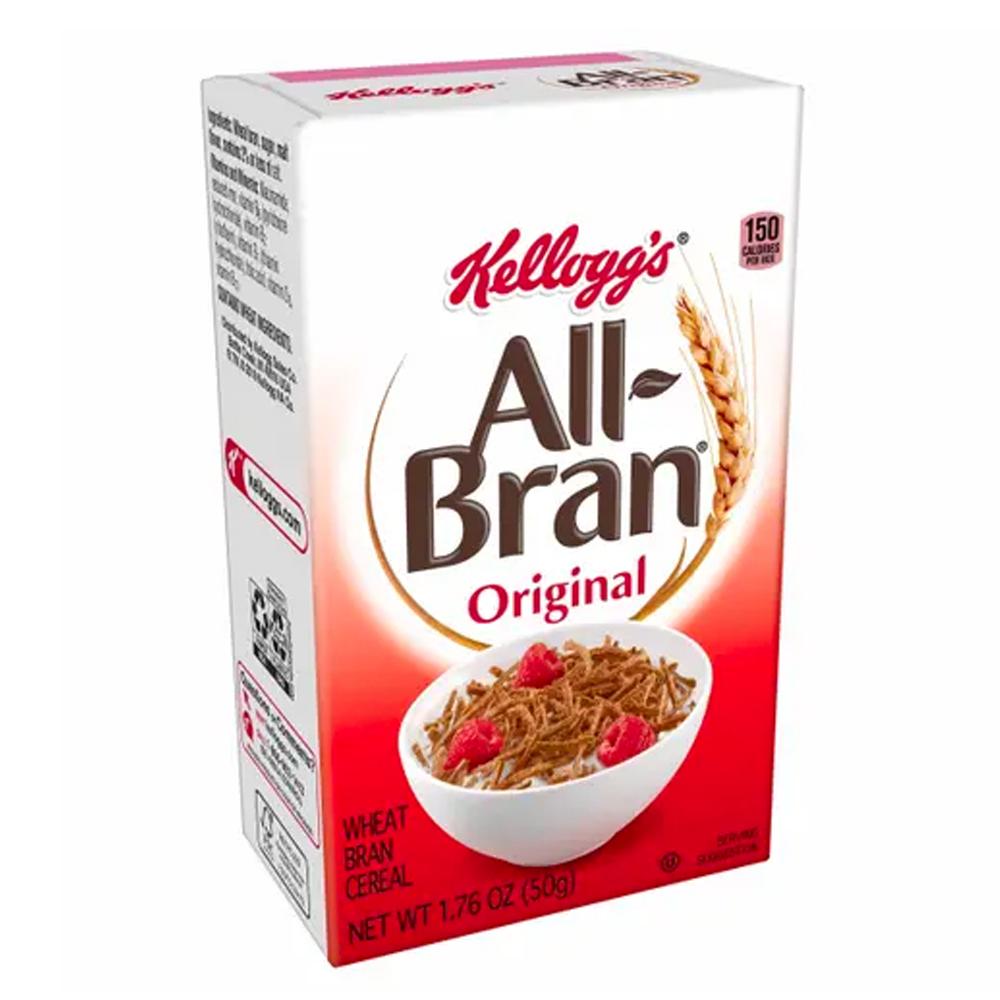All Bran Cereal, 1.76 oz, 70 count