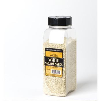 Hulled white sesame seeds, 16 oz