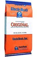 Uncle Bens Rice Long Grain, 25 lb