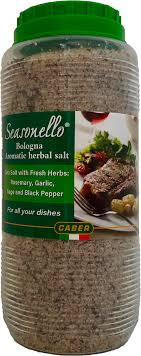 Imported Italian Grey Sea Salt with Herbs, 1 kg